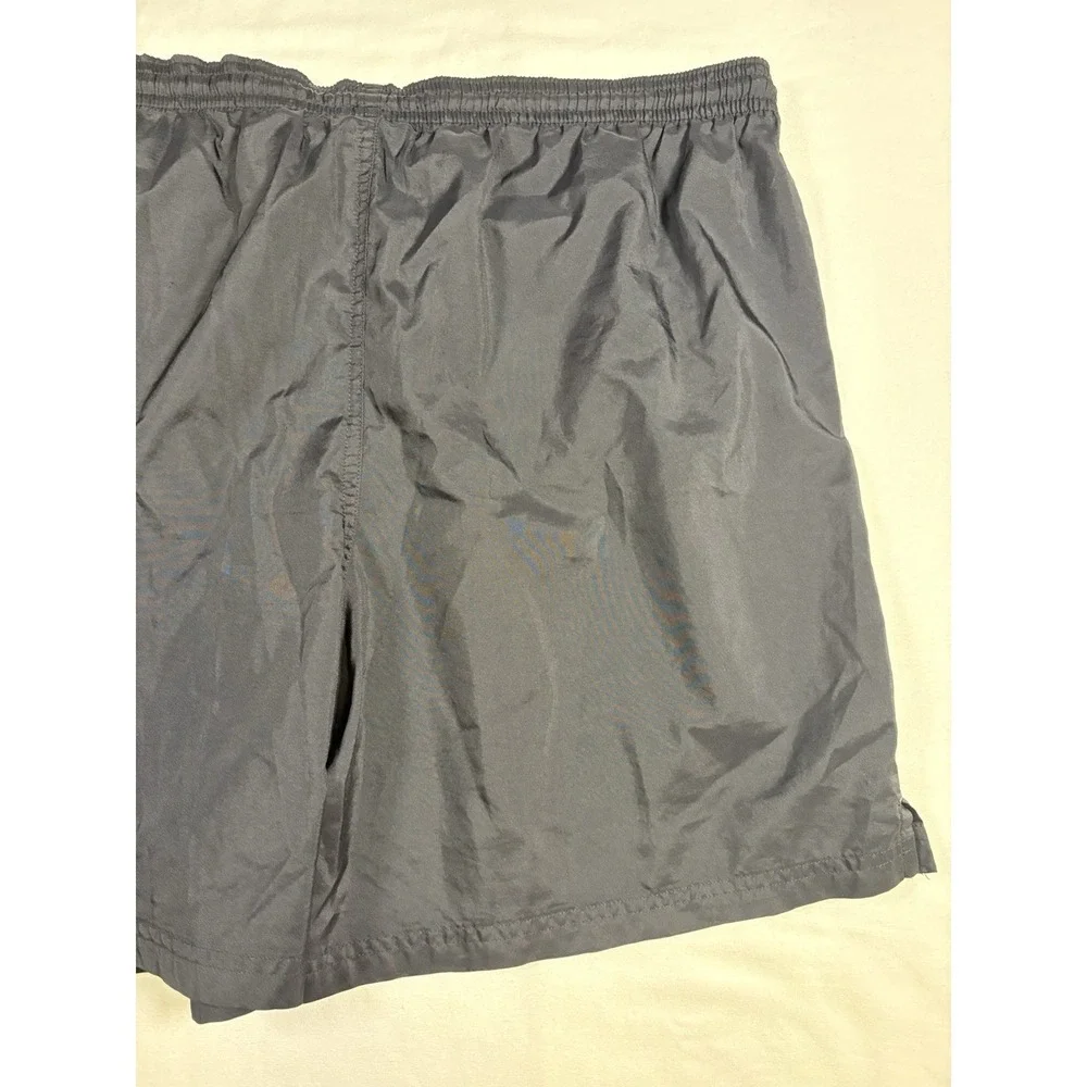 VTG 2002 Adidas Nylon Soccer Shorts Men M Black 3 Stripe Retro 164883 Climalite